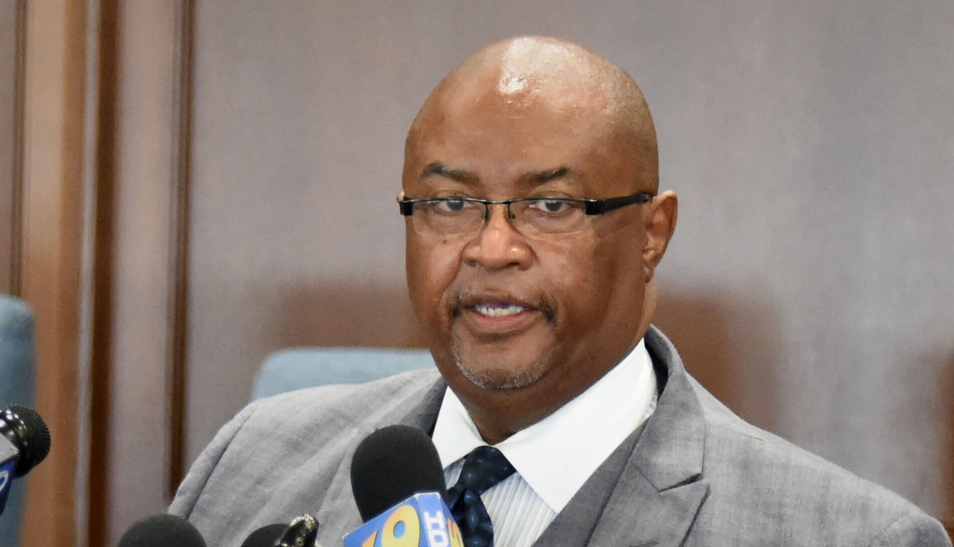 city news conference